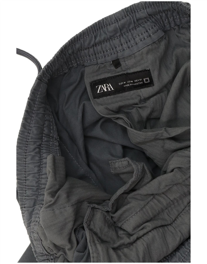 Zara muške joggers chino hlače srednje veličine W31 L27 sive