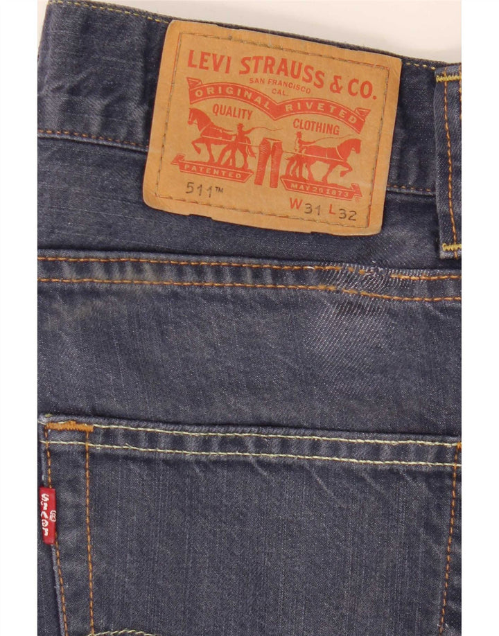 Levi's muške 511 uske traperice W31 L32 tamnoplavi pamuk