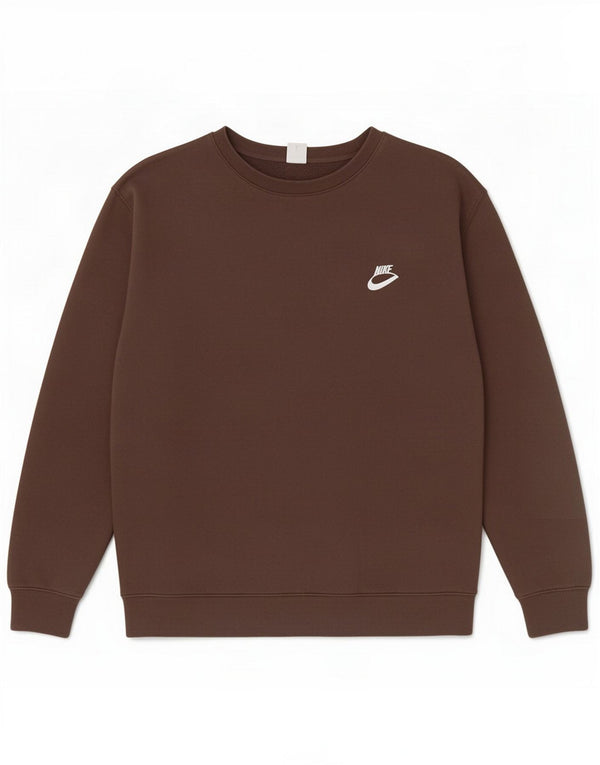 Nike muški džemperi široki kroj 3XL smeđi pamuk