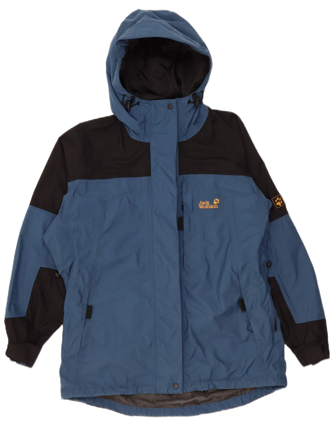 Jack Wolfskin ženska vjetrovka s kapuljačom UK 12 srednje plava