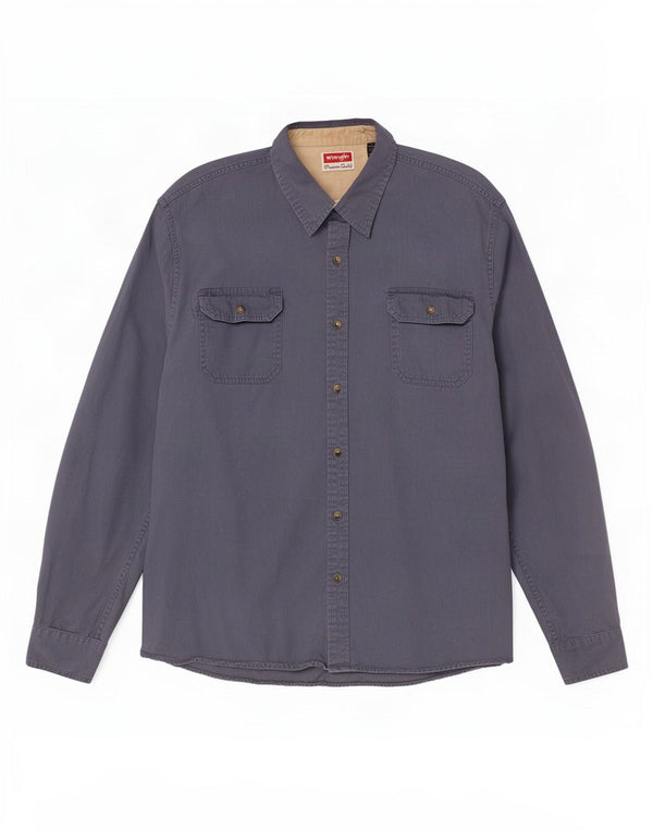 Wrangler muška košulja 2XL plavi pamuk