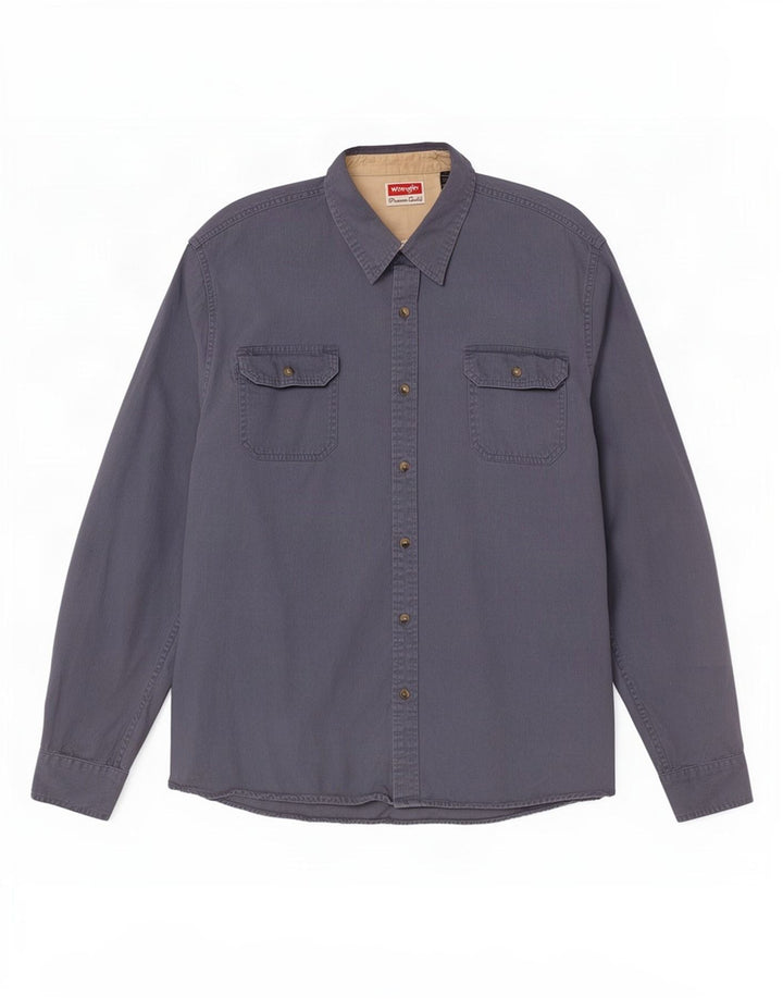 Wrangler muška košulja 2XL plavi pamuk