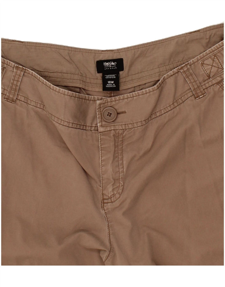 MOSSIMO Womens Chino Shorts US 16 2XL W36  Brown Cotton Vintage Mossimo and Second-Hand Mossimo from Messina Hembry 
