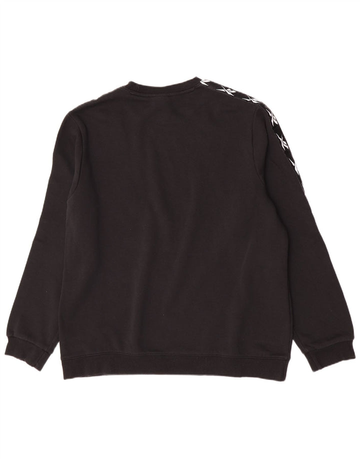 Reebok muška majica s grafičkim motivima XL crni pamuk