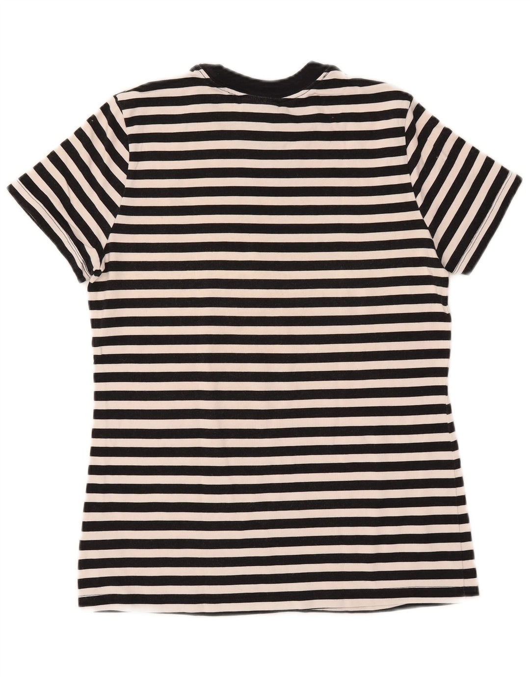 NIKE Ženska majica kratkih rukava s grafičkim motivima UK 12 Srednji pamuk na crne pruge