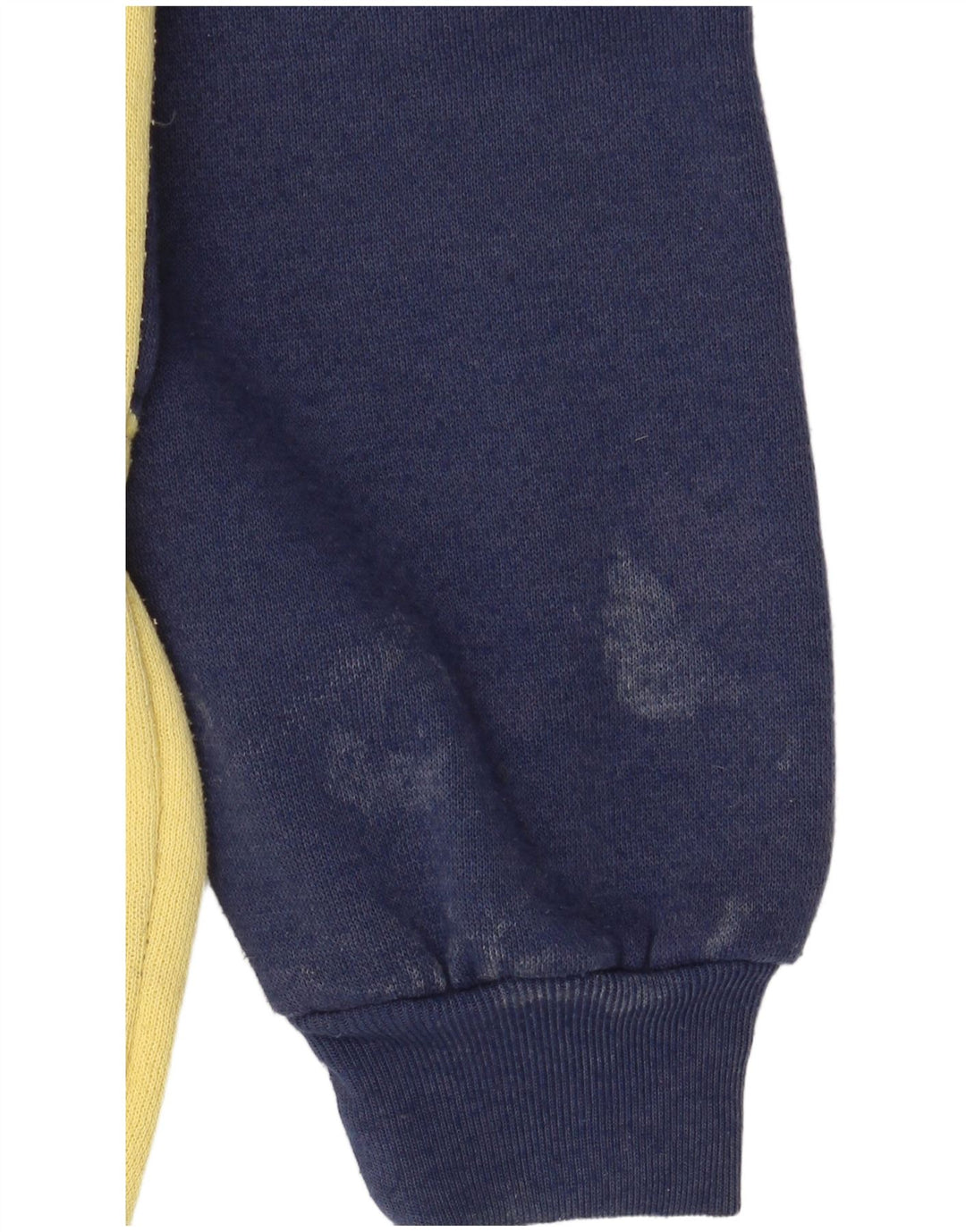 DASH Muška trenirka s dugmadima i ovratnikom srednje žute boje