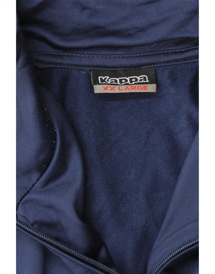 Kappa muška puna trenirka 2XL tamnoplavi poliester