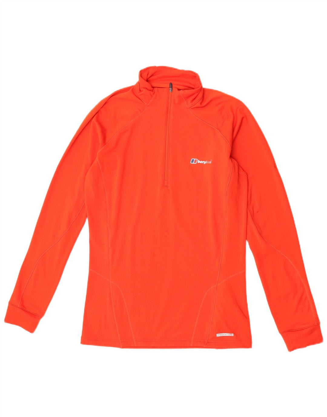 Berghaus muška majica s izrezom i dugim rukavima srednje narančaste sportske veličine