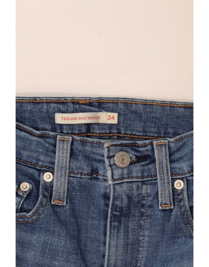 Levi's ženske 725 traperice visokog rasta W24 L31 plave