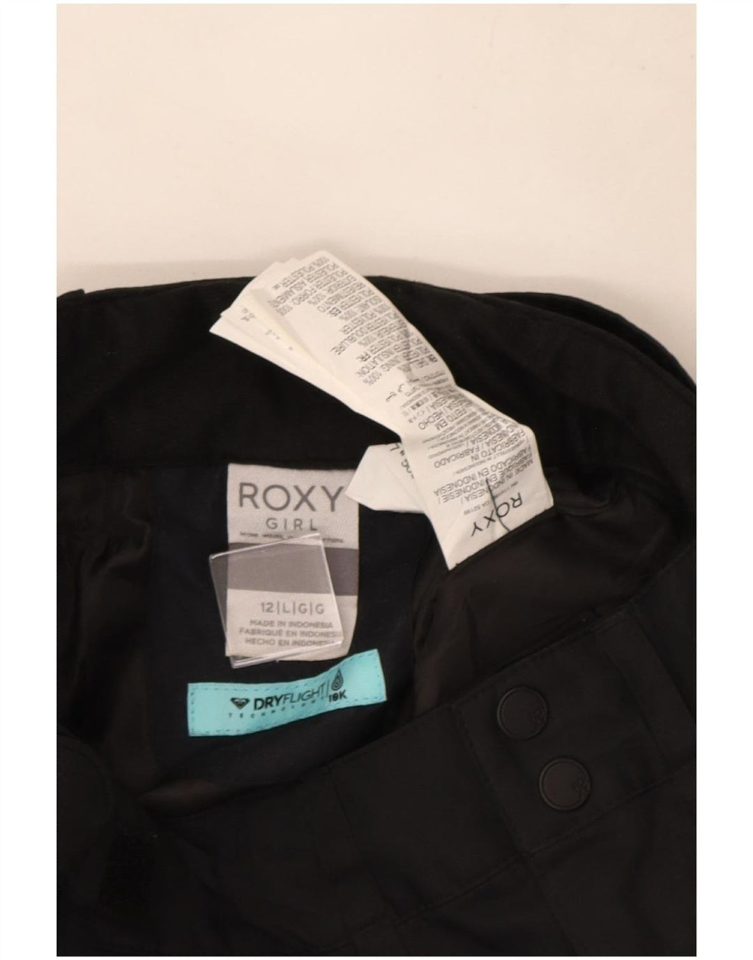 Roxy skijaške hlače za djevojčice 11-12 godina velike crne
