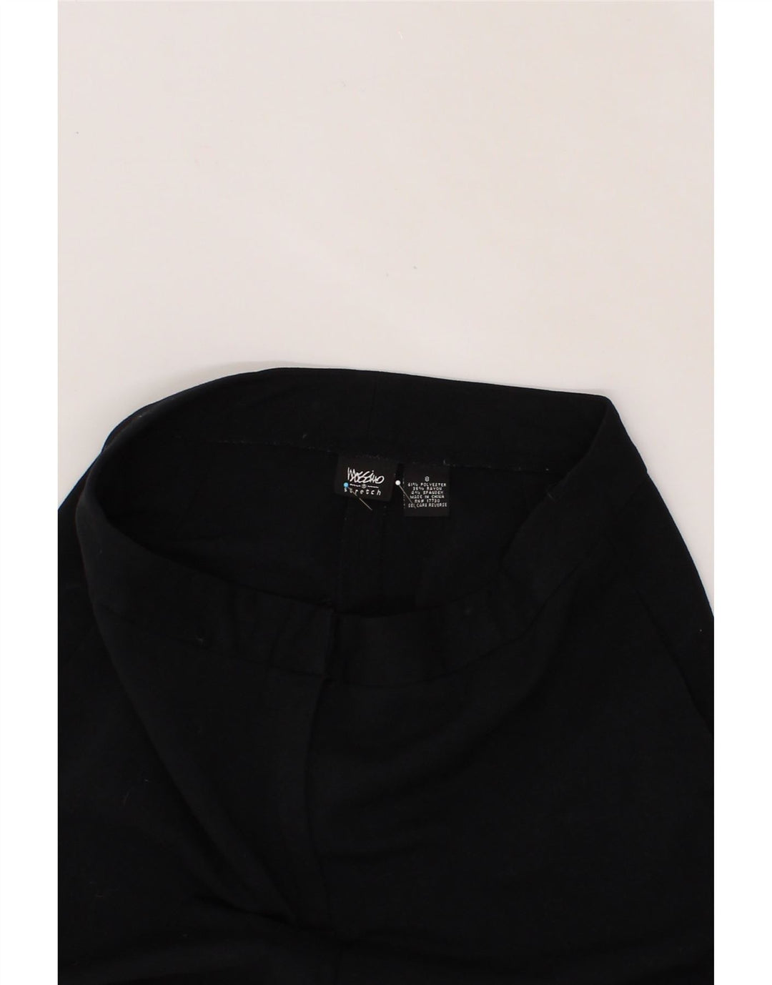 MOSSIMO Womens Stretch Straight Chino Trousers US 8 Medium W30 L30 Black Vintage Mossimo and Second-Hand Mossimo from Messina Hembry 