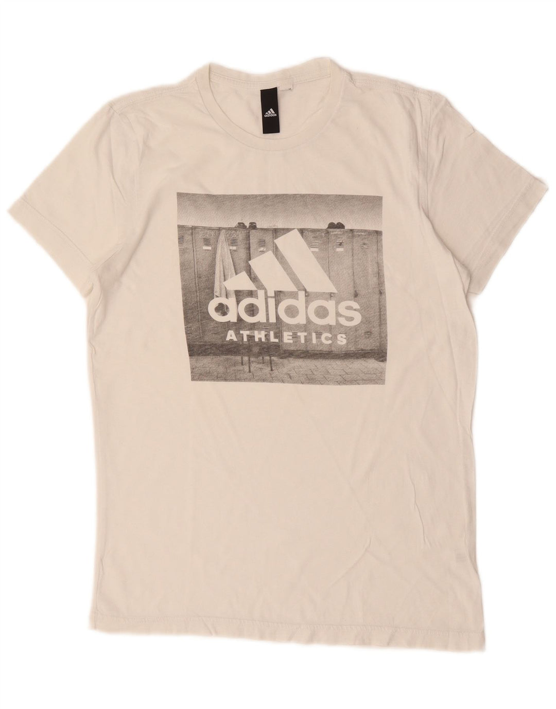 Adidas muška majica kratkih rukava s grafičkim motivima, mali bijeli pamuk