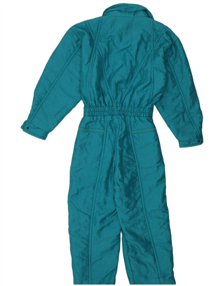 Ellesse ženski skijaški kombinezon IT 46 Large Blue Nylon Retro
