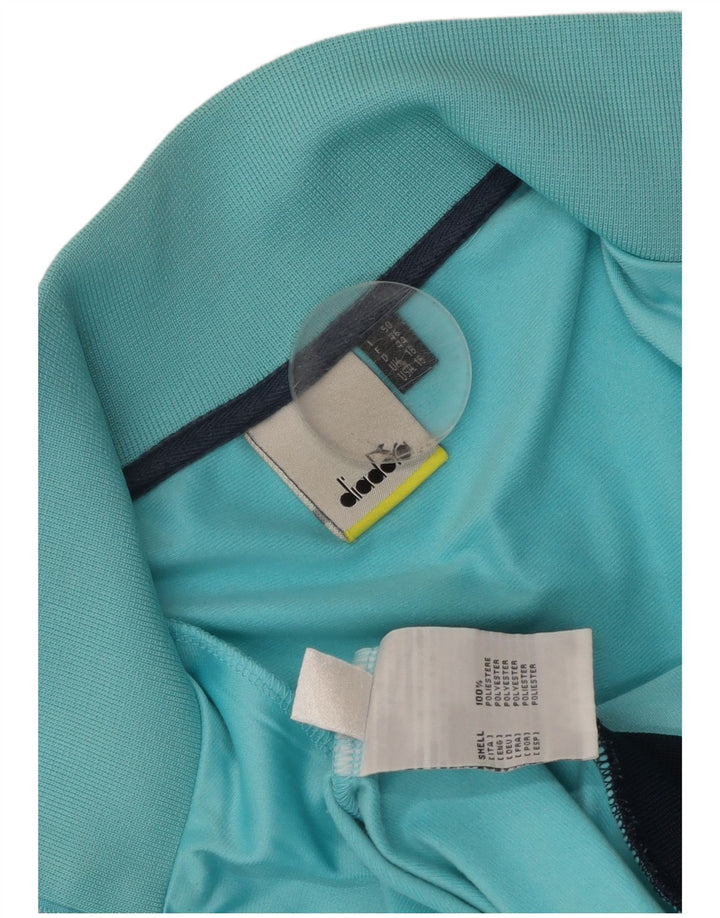 Diadora ženska gornja jakna trenirke UK 18 XL poliester plave boje