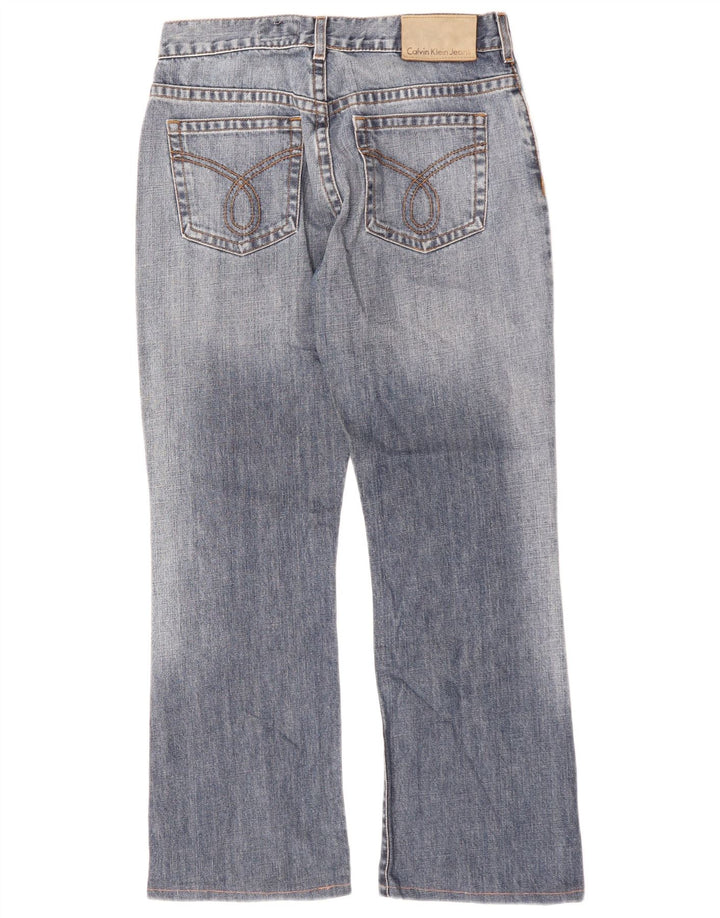 CALVIN KLEIN Muške traperice Bootcut W29 L27 Plavi pamuk