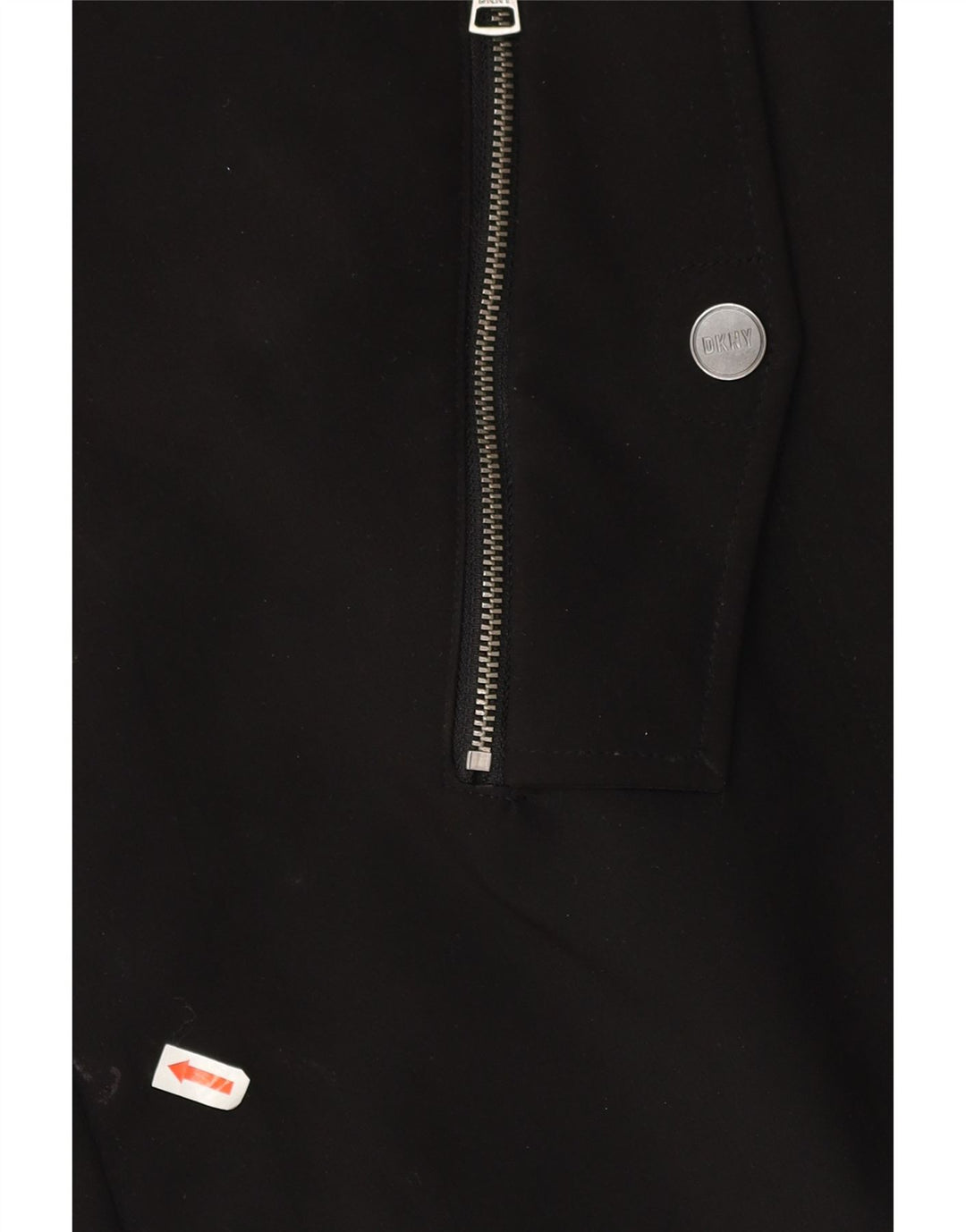 Dkny ženska jakna parka s kapuljačom UK 18 XL crni poliester