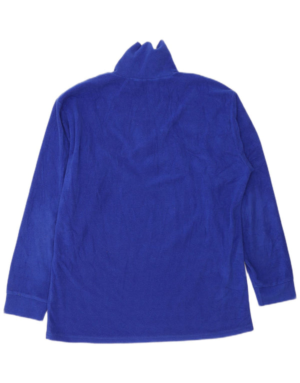 Fila muški džemper od flisa s patentnim izrezom IT 56 XL plavi poliester