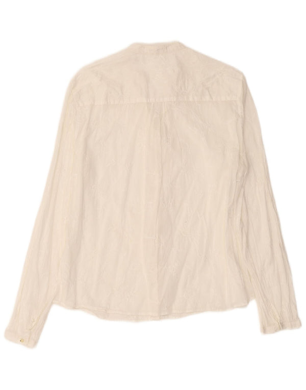 Ženska košulja Massimo Dutti EU 44 XL sivo bijela cvjetna