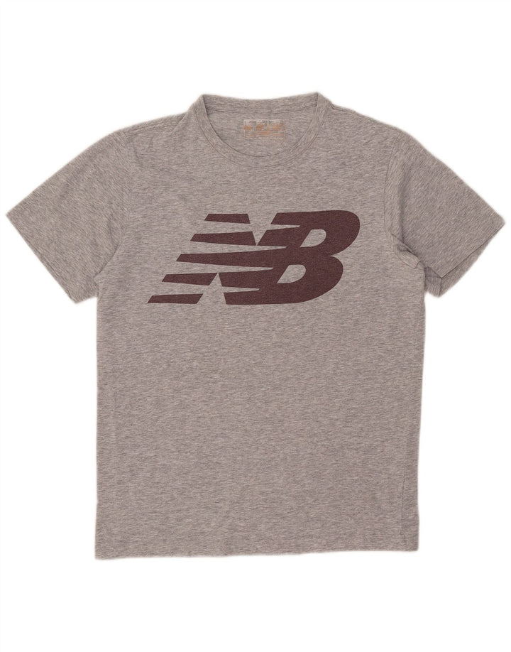 New Balance muška majica s grafičkim motivima, mala siva