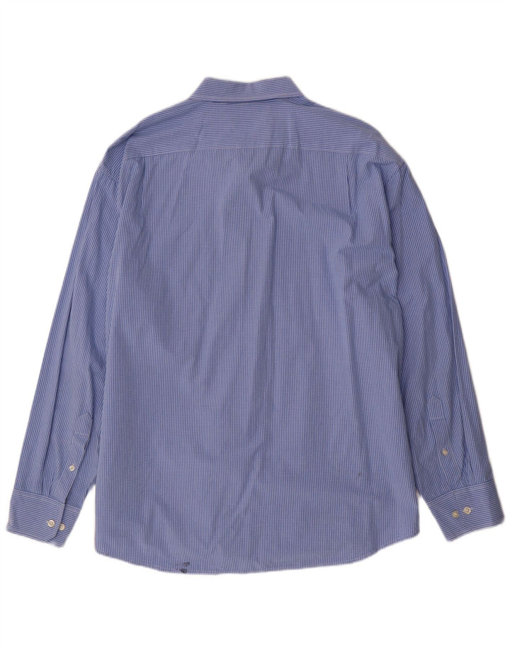 IZOD muška košulja XL plavi karirani pamuk