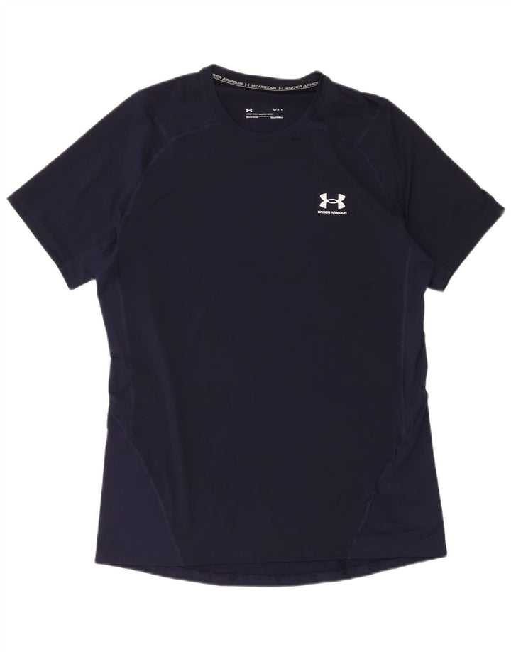 Under Armour muška majica Heat Gear Top veliki tamnoplavi poliester