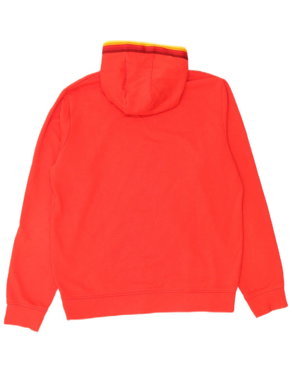 Ellesse Boys Graphic Hoodie Džemper 15-16 godina Red Colourblock Pamuk