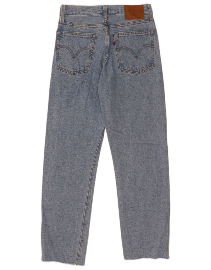 Levi's ženske ravne traperice na Wedge W24 L28 plavi pamuk
