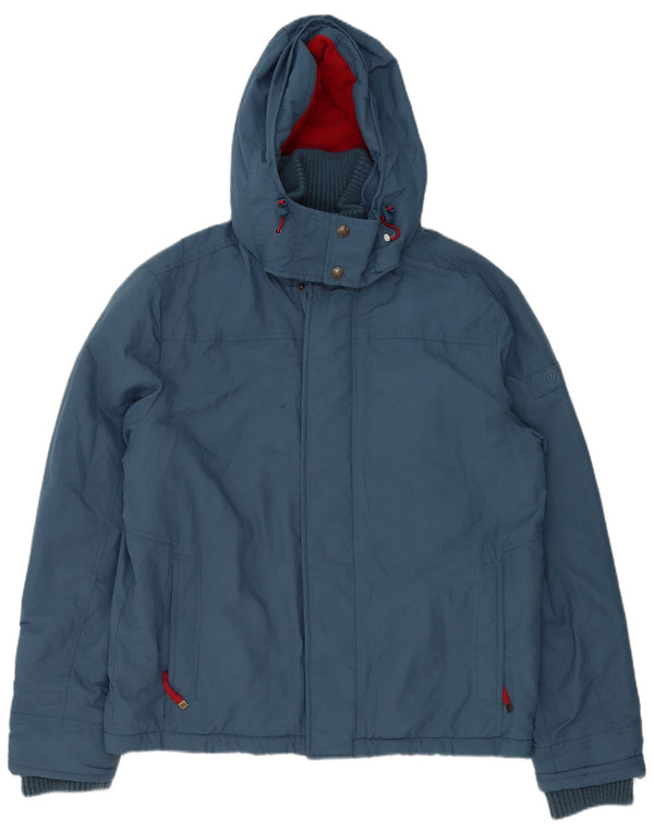 FAT FACE Muška vjetrovka s kapuljačom UK 40 Large Blue Nylon