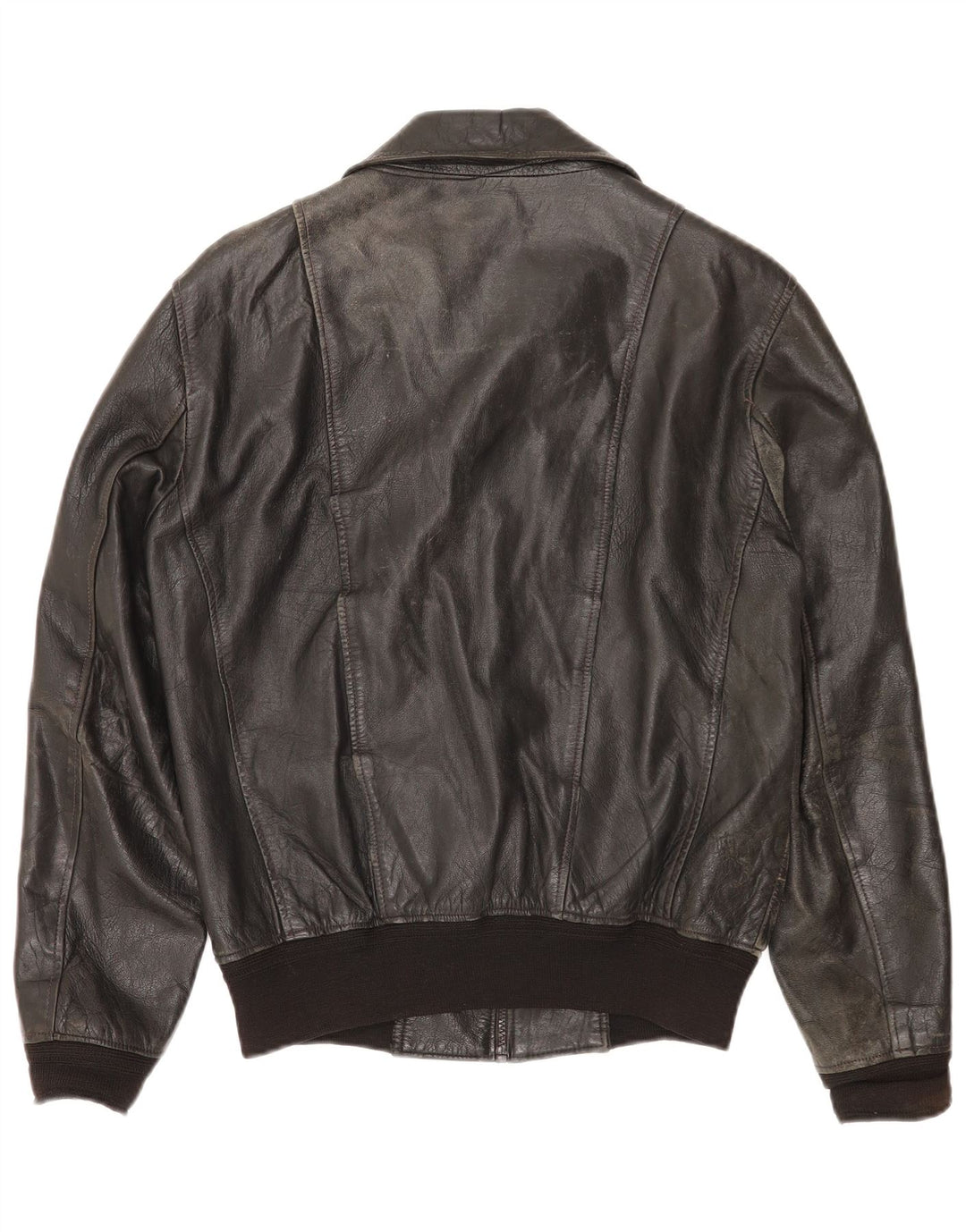 Vintage muška kožna jakna UK 36 Mala crna