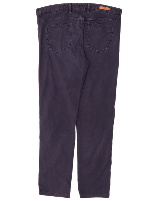 Massimo Dutti muške uske ležerne hlače EU 44 Large W34 L32 tamnoplave
