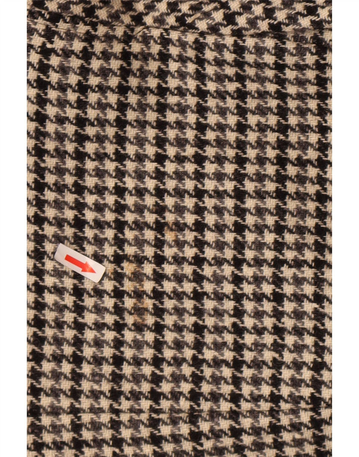 Vintage ženski sako sa 2 gumba IT 44, srednje siva, houndstooth