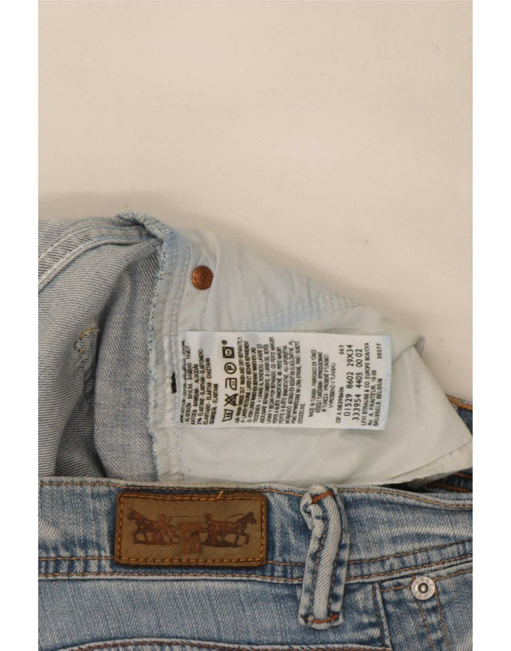 Levi's ženske traperice s čizmama W29 L34 plavi pamuk