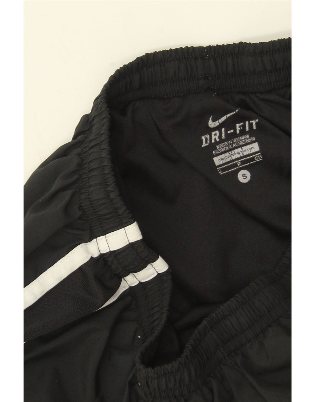 Nike Ženske Dri Fit Sportske Kratke Hlače UK 8 Mali crni poliester