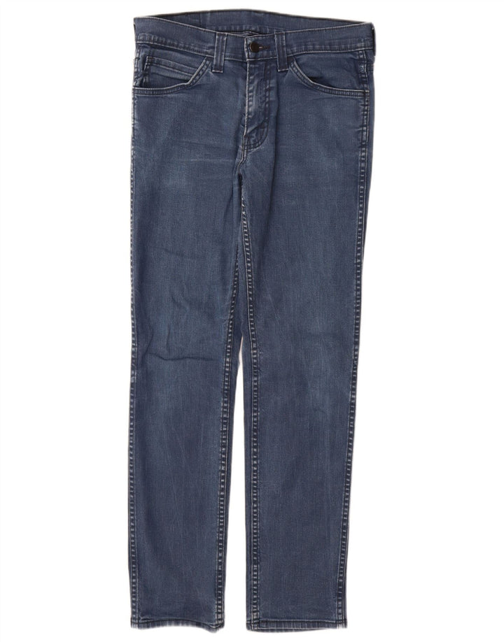 Levi's muške uske traperice W30 L30 plavi pamuk