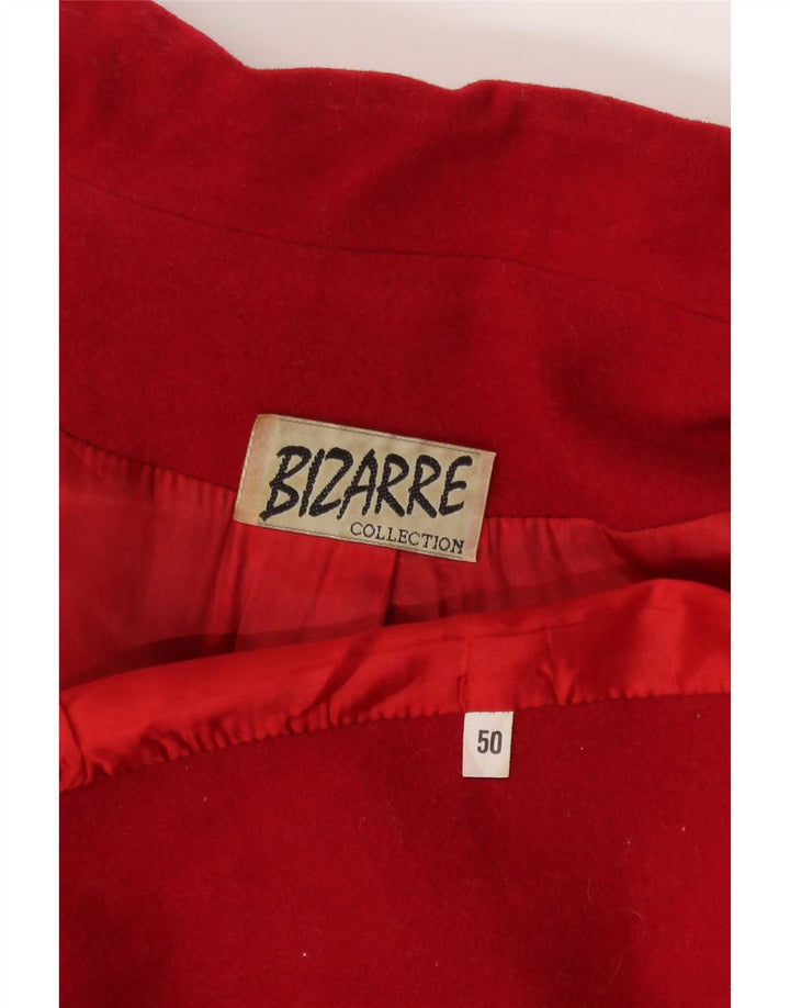 Vintage ženski sako s dvostrukim kopčanjem IT 50 XL Crveni