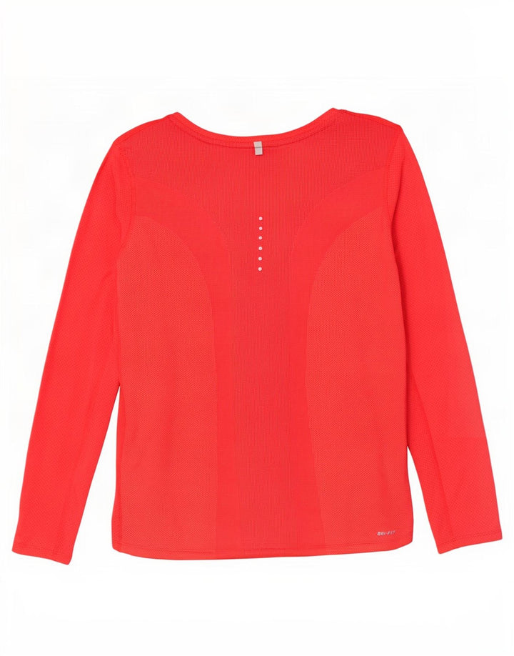 Nike ženska majica s dugim rukavima Dri Fit UK 16 velika crvena