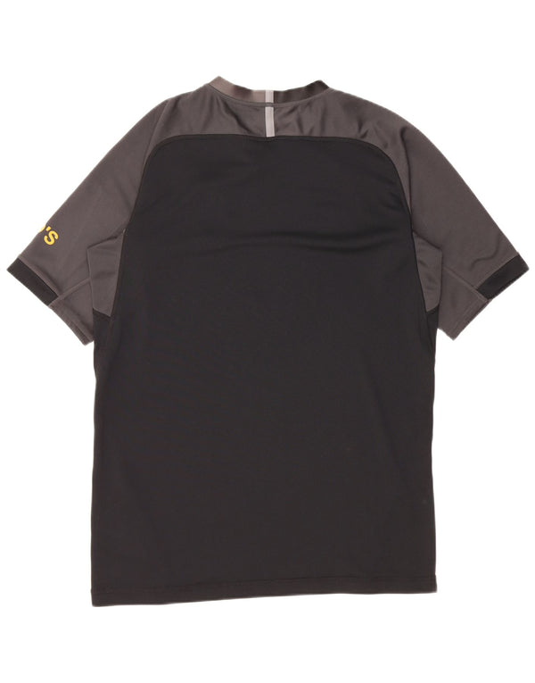 Canterbury muška grafička majica kratkih rukava srednje crne boje, poliester