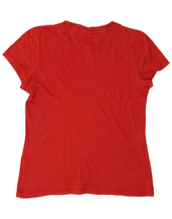 Tommy Hilfiger Ženska grafička majica kratkih rukava UK 10 Small Red