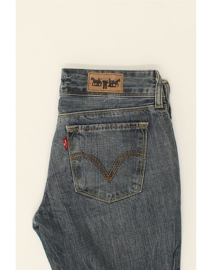 LEVI'S Womens 571 Slim Jeans W28 L34 Grey Cotton Vintage Levi's and Second-Hand Levi's from Messina Hembry 