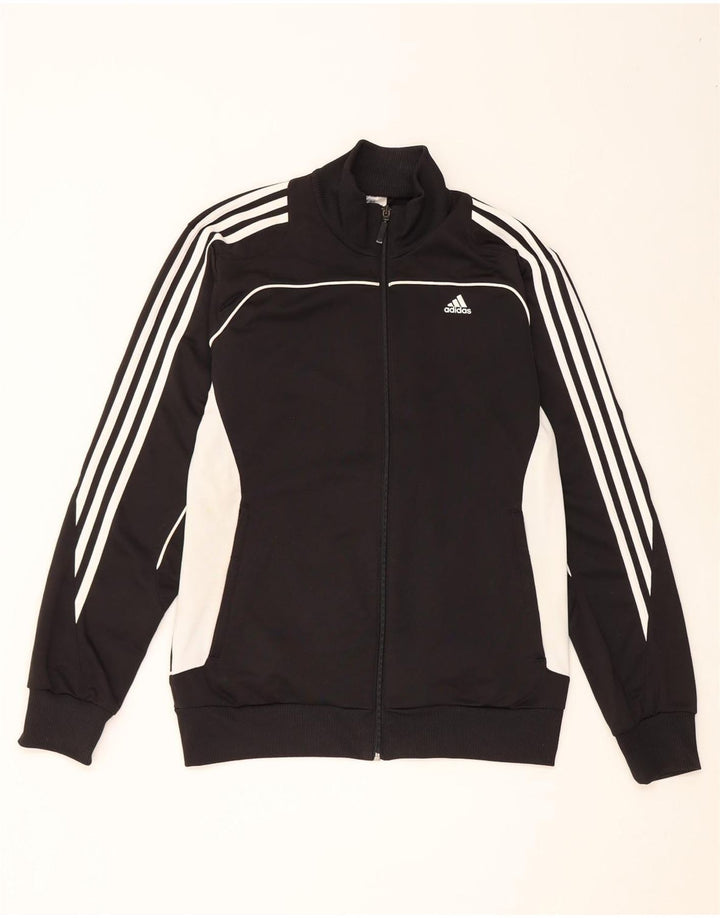 Adidas muška gornja jakna za trenirku UK 40/42 srednje crne boje