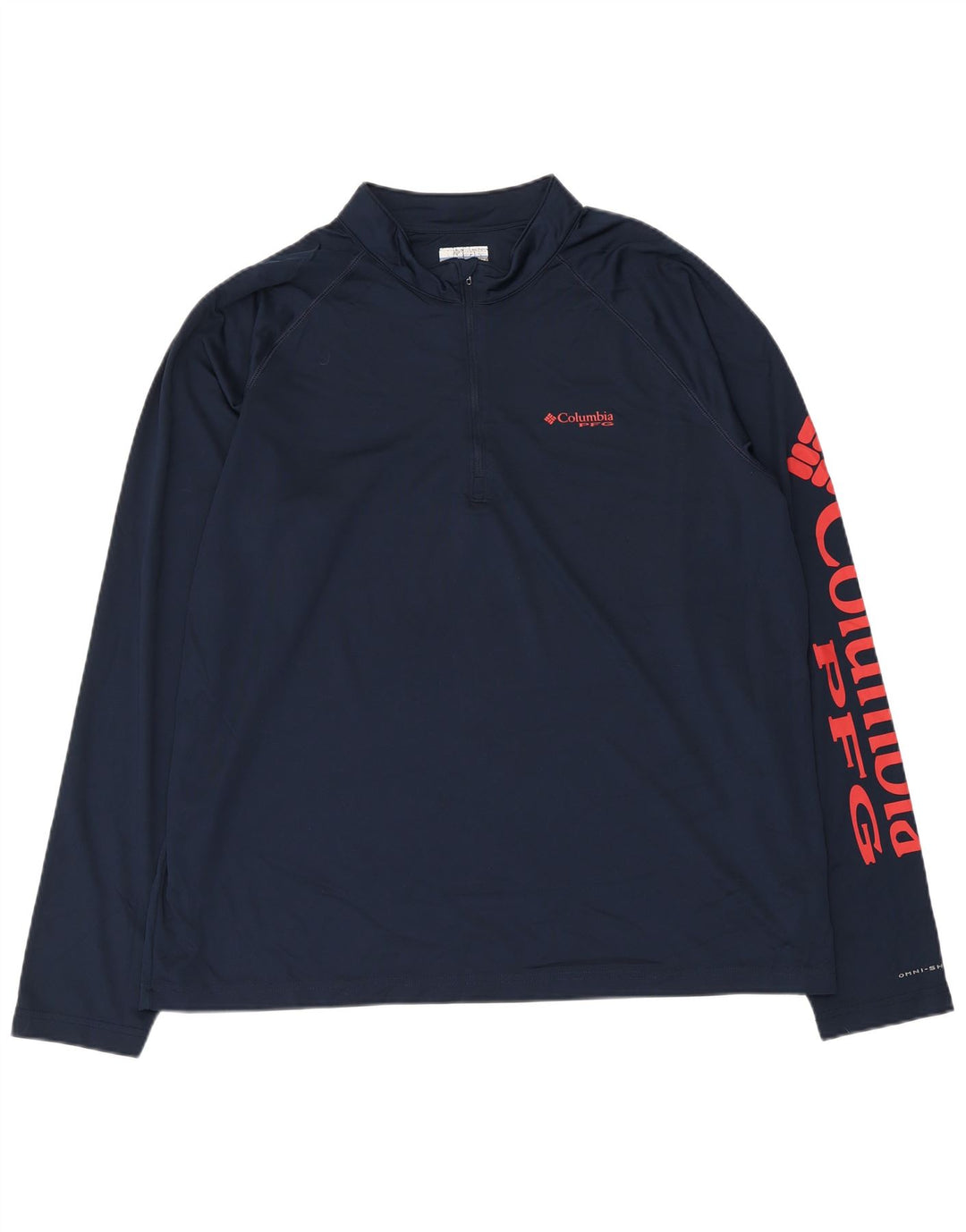 Columbia Top XL trenirke s grafičkim motivima Columbia tamnoplava