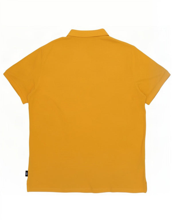 Polo Ralph Lauren muška uska polo majica prilagođenog kroja 2XL žuti pamuk