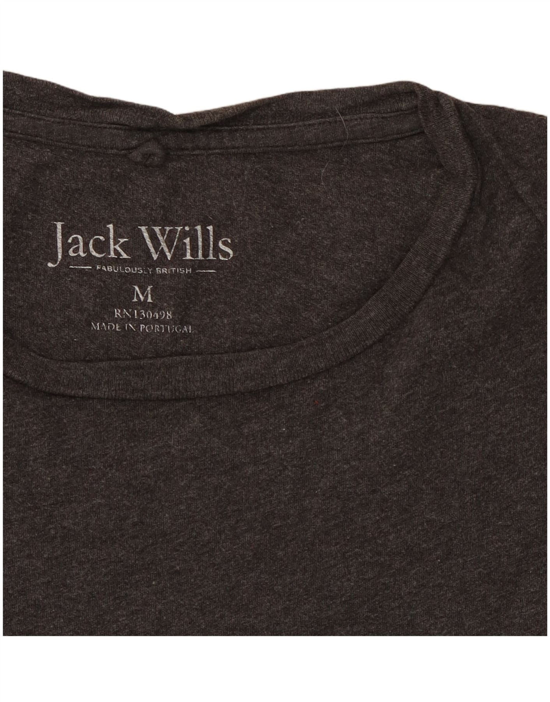 Jack Wills muška majica kratkih rukava Srednje sivi pamuk