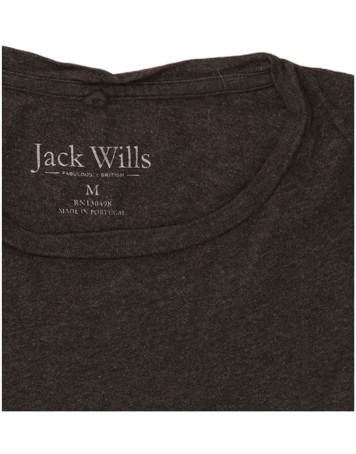 Jack Wills muška majica kratkih rukava Srednje sivi pamuk