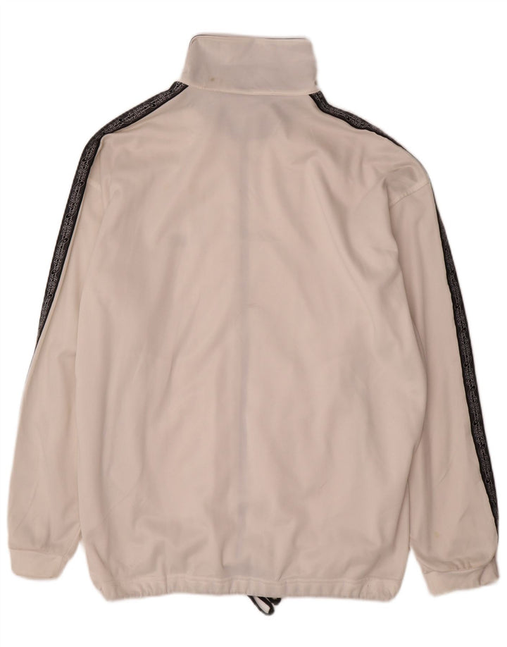 Asics muška gornja jakna trenirke, veliki bijeli poliester u boji