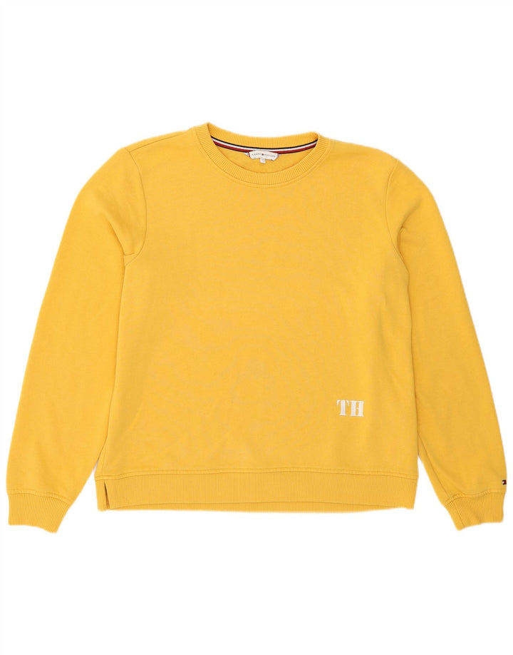 Tommy Hilfiger Ženska majica s kratkim rukavima UK 14 srednje žuta