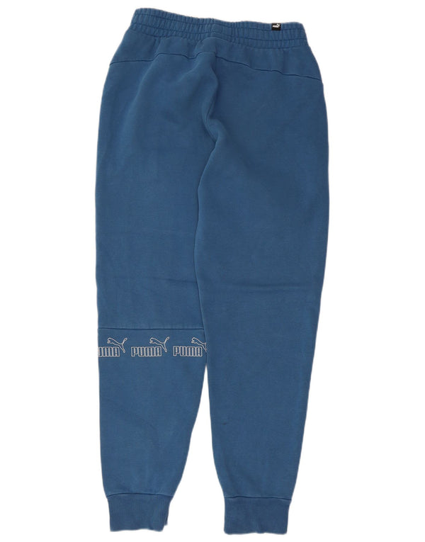 Puma ženske hlače za trenirku s grafičkim motivima Joggers UK 8 Small Blue Colourblock