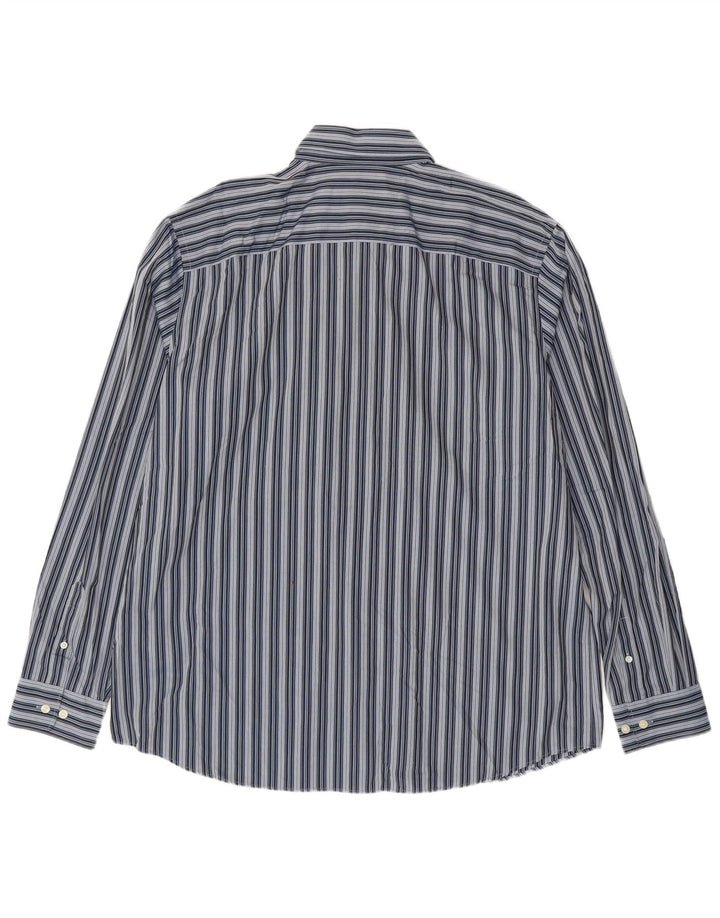 EDDIE BAUER Muška visoka klasična košulja XL, pamuk na plave pruge