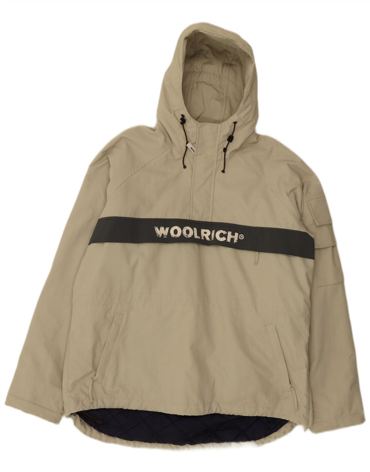 Woolrich muška anorak jakna s kapuljačom UK 38 srednje kaki boje