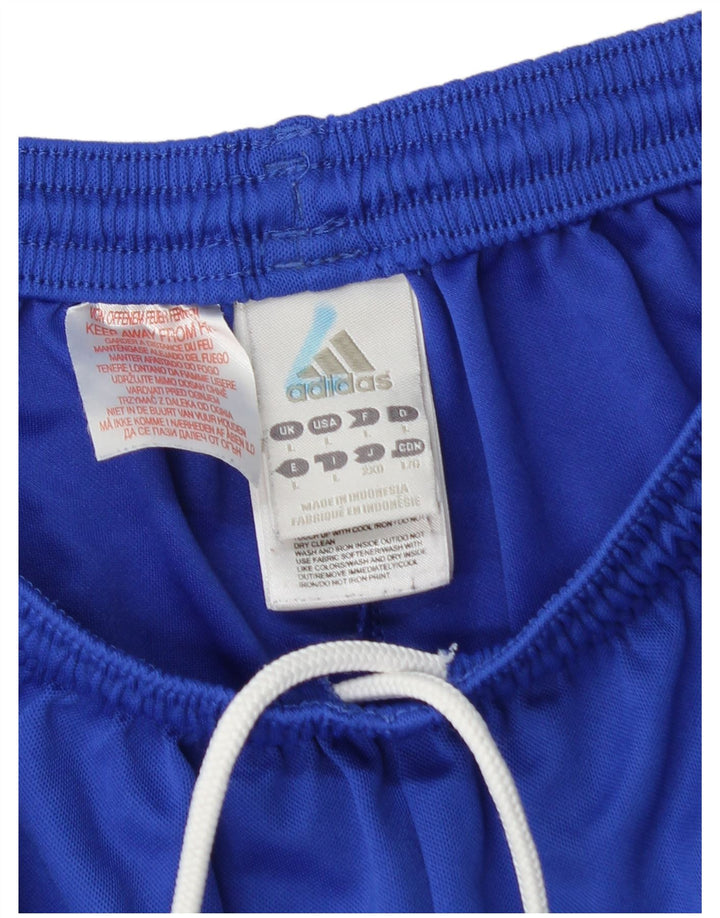ADIDAS muške Climalite sportske kratke hlače veliki plavi poliester